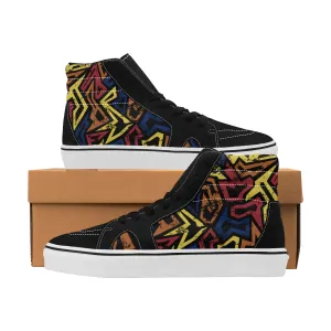 Arizona Graffiti HiTop MTB Sneaks with Waffle Sole