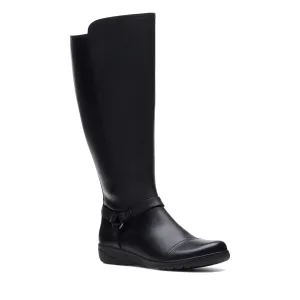Clarks Cheyn LindieWS - Wide Calf – Elegant Comfort & Style