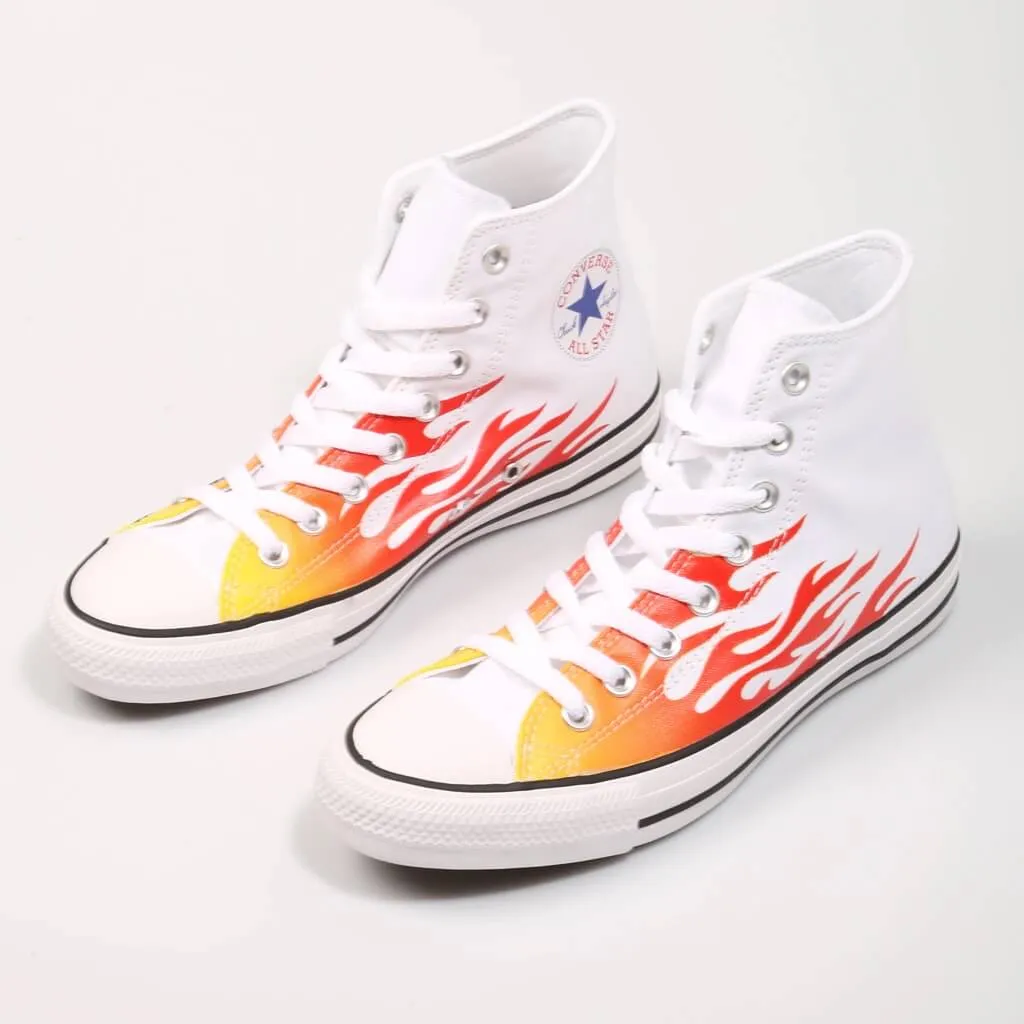Converse Chuck Taylor All Star Unisex High Archive Print White Hi Shoes 3 M/ 5 W