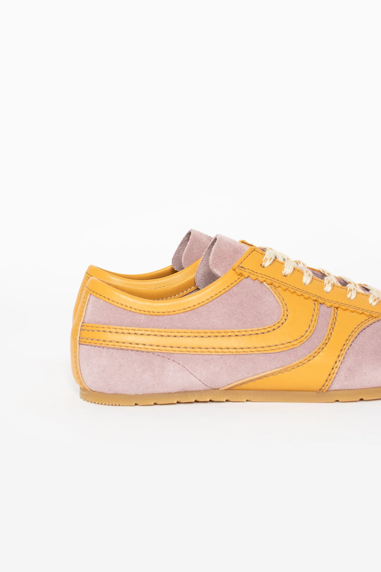 Marathon Suede Sneakers Blush