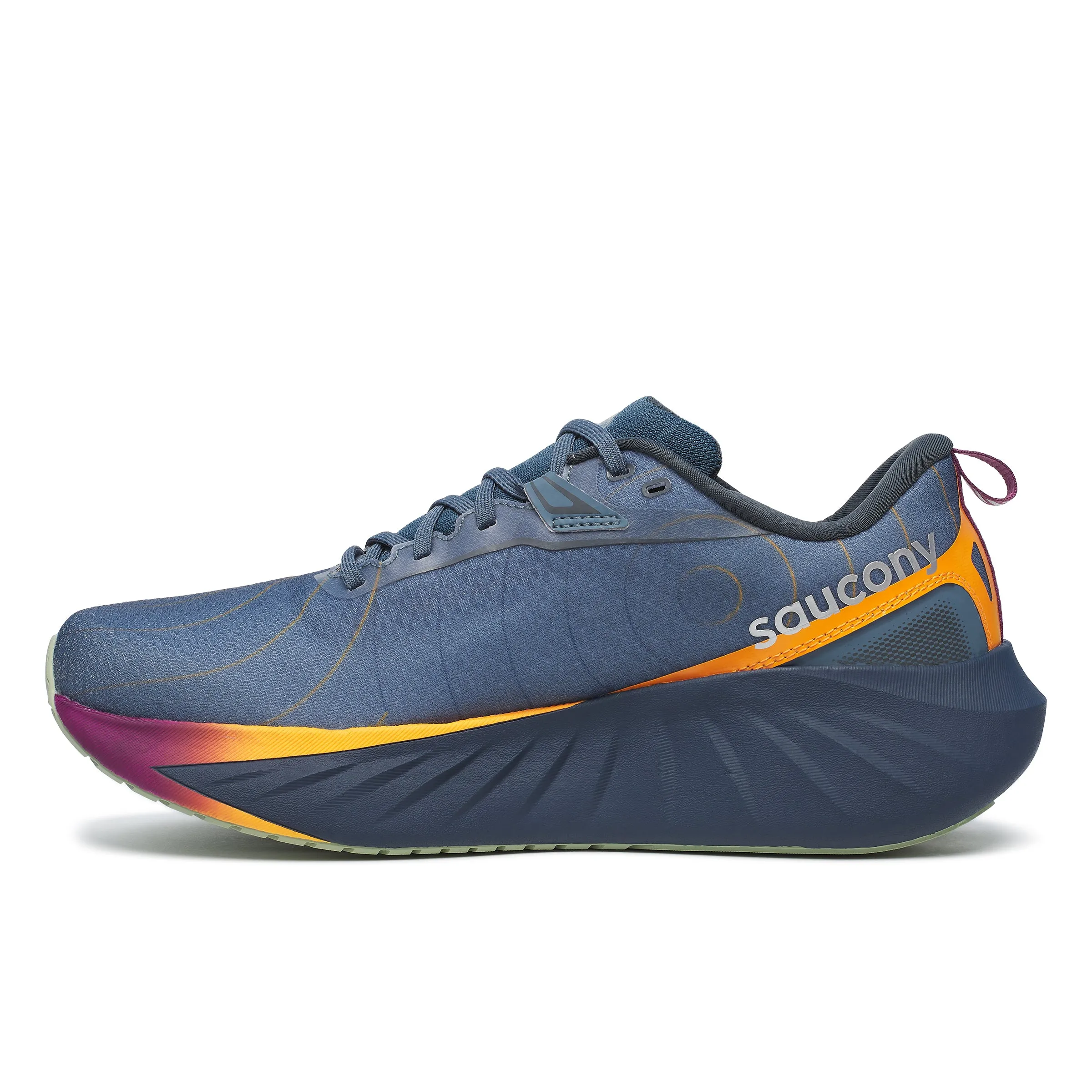 Men's Saucony Triumph 22 Gortex Mirage/Navy Trainers